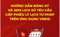 Thừa Thiên - Huế thí điểm cấp phiếu lý lịch tư pháp trên VNeID từ ngày 22-4