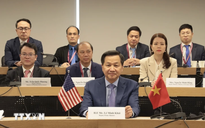 Phó Thủ tướng Lê Minh Khái trao đổi với Đại diện Thương mại Mỹ