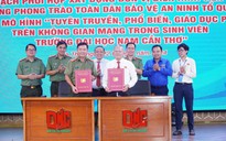 Công an Cần Thơ phổ biến pháp luật trên không gian mạng cho 22.000 sinh viên