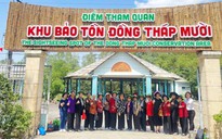 Sức sống mới trên Điểm tham quan Khu Bảo tồn Đồng Tháp Mười