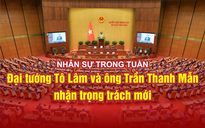 NHÂN SỰ TRONG TUẦN: Đại tướng Tô Lâm và ông Trần Thanh Mẫn nhận trọng trách mới