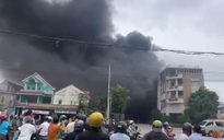 Cháy lớn tại một doanh nghiệp ở Bình Dương