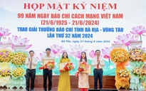 Báo Người Lao Động đoạt giải A báo chí tỉnh Bà Rịa - Vũng Tàu