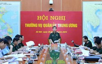 Đại tướng Phan Văn Giang chủ trì Hội nghị Thường vụ Quân ủy Trung ương