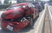 Tai nạn ô tô liên hoàn trên Xa lộ Hà Nội