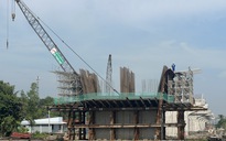 Cận cảnh làm cầu Bình Gởi bắc qua sông Sài Gòn trên đường Vành đai 3 - TP HCM