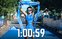 Lâm Quang Nhật bảo vệ ngôi số 1 Triathlon quốc gia