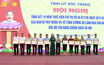 Sóc Trăng: Khen thưởng 61 tập thể, cá nhân xuất sắc trong việc thực hiện Chỉ thị 40