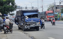 Tai nạn liên hoàn 5 ô tô trên Quốc lộ 1