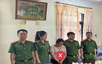 Bắt một nữ công chứng viên