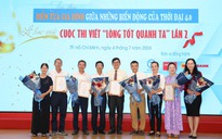 Báo Người Lao Động trao giải cuộc thi viết "Lòng tốt quanh ta"