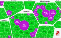 Chứng khoán bùng nổ, cổ phiếu bất động sản đồng loạt xanh tím