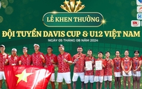 Tuyển quần vợt Việt Nam được thưởng lớn hậu Davis Cup