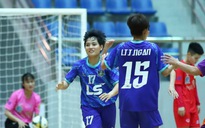 Hai đội futsal nữ TP HCM toàn thắng ngày đầu giải quốc gia