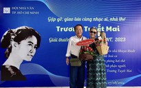 Nhà thơ Trương Tuyết Mai mừng tuổi 80 với tác phẩm "Hòa âm đêm"