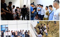 Clip lực lượng đánh án đột kích vào hang ổ tội phạm xuyên quốc gia tại Tam Giác Vàng