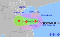 Bão số 4 lao nhanh vào đất liền, chiều nay đổ bộ từ Quảng Trị đến Quảng Nam