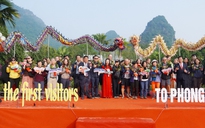 Quảng Bình: Chào đón 66 du khách "xông đất" Di sản Phong Nha - Kẻ Bàng