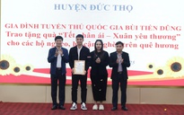 Vô địch ASEAN Cup, Bùi Tiến Dũng được tuyên dương ở quê nhà