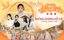 Hoa hậu Nguyễn Thúc Thuỳ Tiên: Không ngừng nỗ lực trong năm mới