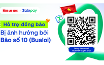 Quyên góp hỗ trợ đồng bào bị ảnh hưởng bão số 10 Bualoi qua Zalopay