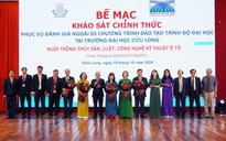 Trường ĐH Cửu Long nhận tin vui về kiểm định chất lượng đào tạo