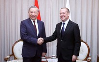 Tổng Bí thư Tô Lâm gặp Chủ tịch Đảng Nước Nga Thống nhất Dmitry Medvedev