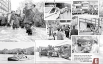 Báo in ngày 11- 10: Tấm lòng Việt Nam vượt bão lũ