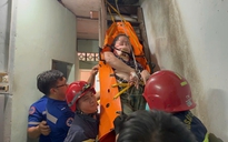 Người phụ nữ nặng hơn 100 kg vừa được cảnh sát TP HCM giúp đỡ