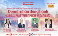 Sáng 13-10, talkshow "Doanh nhân đồng hành cùng sự phát triển TP HCM và cả nước"