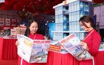Không gian triển lãm Báo chí - Xuất bản tại Đại hội Đại biểu Đảng bộ TP HCM