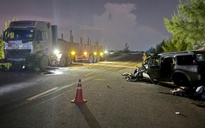 Bé gái 11 tháng tuổi trong vụ tai nạn trên đường từ Quảng Ngãi đi Đà Nẵng khám bệnh đã tử vong