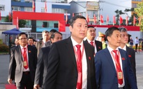 Hình ảnh các đại biểu về dự Đại hội đại biểu Đảng bộ TP HCM sáng 14-10