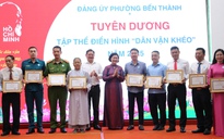 Phường Bến Thành lấy sự hài lòng của dân làm thước đo