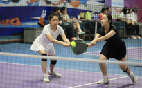 Giải pickleball Báo Phụ nữ TP HCM: "Tăng yêu thương - Thêm vui khỏe"