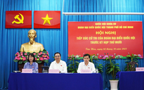 Nhiều kiến nghị sát sườn từ cử tri