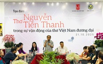 Thơ Nguyễn Tiến Thanh là tiếng nói đặc biệt