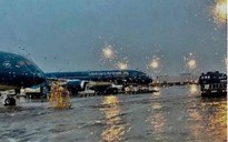 Ba sân bay bị ảnh hưởng trực tiếp bão số 12, nhiều chuyến bay bị đẩy sớm hoặc hủy
