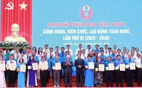 Tuyên dương 80 điển hình tại Đại hội thi đua yêu nước CNVC-LĐ toàn quốc lần thứ XI