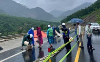 Nỗ lực khắc phục sạt lở, đảm bảo an toàn trên cao tốc La Sơn – Hòa Liên