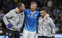 Kevin de Bruyne lại nghỉ thi đấu dài hạn, Napoli sốc nặng