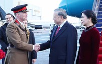 Tổng Bí thư Tô Lâm đến London, bắt đầu thăm Vương quốc Anh