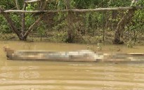 Người đàn ông mặc áo xanh không giấy tờ tùy thân chết nổi trên sông