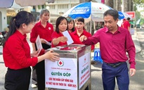 Hội Chữ thập đỏ TP HCM phát động quyên góp ủng hộ đồng bào bị thiên tai