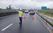 Tuyến cao tốc Vĩnh Hảo – Phan Thiết đã thông xe 1 chiều sau sự cố ngập, sạt lở