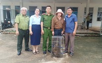 Phát hiện động vật hoang dã quý hiếm lạc vào nhà dân ở Đồng Nai