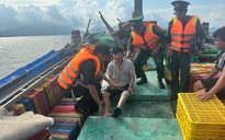 Tàu cá va chạm tàu hàng ở Đặc khu Côn Đảo: 8 thuyền viên nhảy xuống biển thoát thân