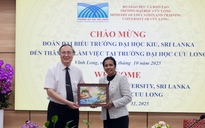 Một trường đại học ở Sri Lanka muốn hợp tác với Trường ĐH Cửu Long 