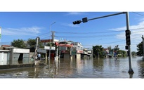 Quốc lộ 1 qua Lâm Đồng tê liệt vì ngập, nhiều nơi chìm trong nước lũ