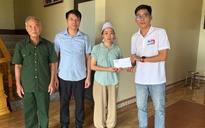 Báo Người Lao Động trao hỗ trợ cho thân nhân Tổ trưởng an ninh cơ sở quên mình cứu 3 cháu nhỏ